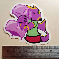 Gabby Squishy Tetromino Sticker