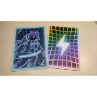 Violet Variety #7 - Neon Futura