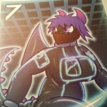 Violet Variety #7 - Neon Futura